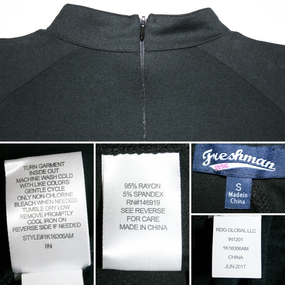 Deep V Faux Wrap Choker Tee NWOT - Picture 6 of 7